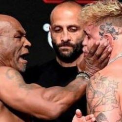 Herkesin beklediği maç öncesi Mike Tyson'dan Jake Paul'a tokat!