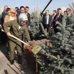 Emine Erdoğan: Gelecek, yeşil bir Türkiye ile büyüsün