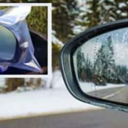 Basit ve ekonomik güvenlik hilesi: Kış aylarında dikiz aynasına poşet geçirmek ne işe yarar?