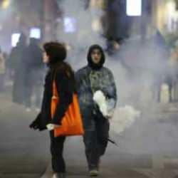 G&uuml;rcistan'da olaylı gece! Se&ccedil;im sonu&ccedil;larına itirazlar s&uuml;r&uuml;yor