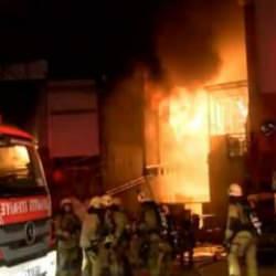 İstanbul'da büyük yangın! Müdahale sürüyor