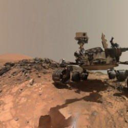 NASA'nın Curiosity keşif aracı nefes kesen fotoğrafları yolladı