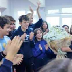 Öğrencilerden İsmail Öğretmene duygulandıran sürpriz