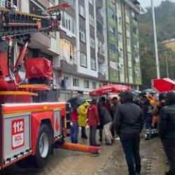 Rize'de heyelan! Evlere toprak doldu! &Ouml;l&uuml; ve yaralılar var