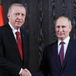 Son Dakika: Cumhurbaşkanı Erdoğan, Putin ile görüştü