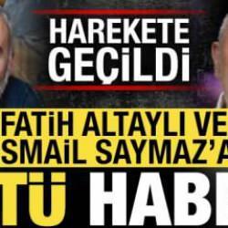 Son dakika: Fatih Altaylı ve İsmail Saymaz'a k&ouml;t&uuml; haber! Soruşturma a&ccedil;ıldı...