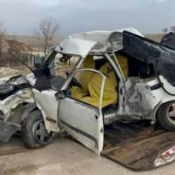 Eskişehir'de korkunç kaza anı güvenlik kamerasında!