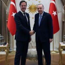 Cumhurbaşkanı Erdoğan, Mark Rutte’yi kabul etti