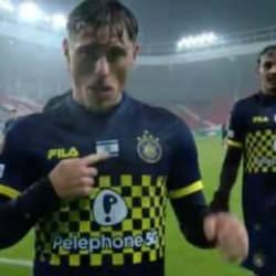 Beşiktaş - Maccabi maçında asker selamı veren İsrailli futbolcuya komik ceza