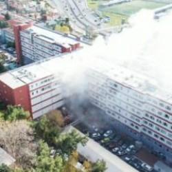 İstanbul Eğitim Araştırma Hastanesi'nde yangın paniği