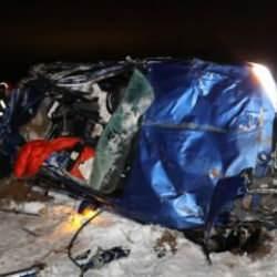 Nevşehir’de feci kaza! Makas atan sürücü takla attı