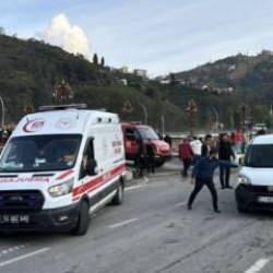 Rize'de feci kaza: 10 öğrenci yaralandı!