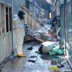 Van'ın Mısır Çarşısı'nda büyük yangın!