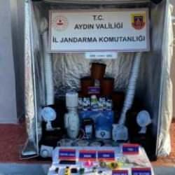 Aydın'da uyuşturucu operasyonu: Evini imalathaneye dönüştüren şüpheli yakalandı!