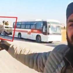 PKK'lı ter&ouml;ristler Halep'ten ABD zırhlılarıyla ka&ccedil;tı