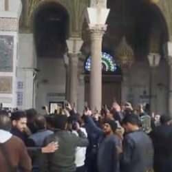 Şam Emevi Camii'nde tarihi anlar!