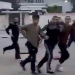 Suriye'de serbest bırakılan mahkumlar işte b&ouml;yle sevindi