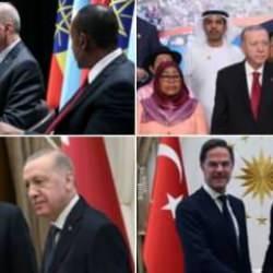 45 lider, 7 uluslararası zirve, 9 ziyaret! Başkan Erdoğan'dan proaktif diplomasi