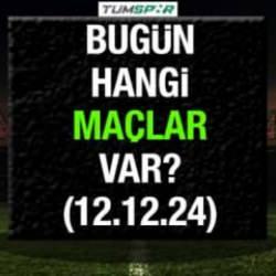 Bugün hangi maçlar var 12 Aralık? Galatasaray ve Beşiktaş'ın maçları saat kaçta?
