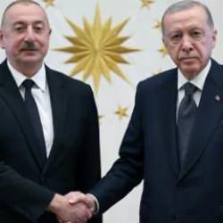 Cumhurbaşkanı Erdoğan, Aliyev ile görüştü!