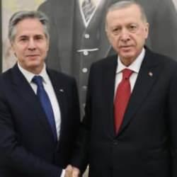 Cumhurbaşkanı Erdoğan'ın Blinken'ı kabulü başladı