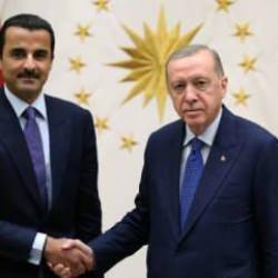 Katar Emiri Beştepe'de! Erdoğan'dan önemli Suriye çağrısı