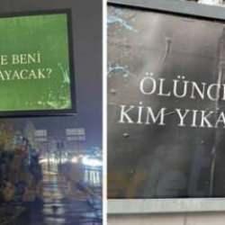 Ölünce beni kim yıkayacak yazısı nedir? Neyin reklamı, yeni dizi mi başlıyor?