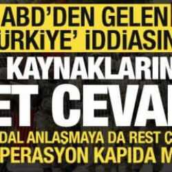 Son dakika: ABD'nin 'Türkiye' iddiasına MSB kaynaklarından jet cevap: Bu bir dil sürçmesi!