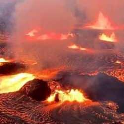 Hawaii diken üstünde! Kilauea Yanardağı faaliyete geçti!