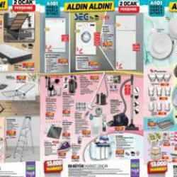 A101 2 Ocak akt&uuml;el &uuml;r&uuml;nler kataloğu! Powerbank, tablet, bask&uuml;l, hava temizleyici, su arıtma cihazı...