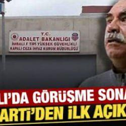 İmralı'da görüşme sona erdi: DEM Parti'den ilk açıklama!