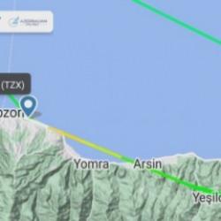 Kazakistan'da düşen uçak, 3 gün önce Trabzon Havalimanı’na pas geçerek inmiş