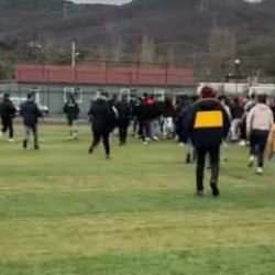Zonguldak’ta amatör maçta kavga! Maç biter bitmez saha karıştı