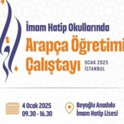 Arap&ccedil;a &ouml;ğretimi &ccedil;alıştayda ele alınacak