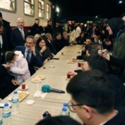 Cumhurbaşkanı Erdoğan, Ordu'da vatandaşlarla sohbet etti, &ccedil;ay i&ccedil;ti