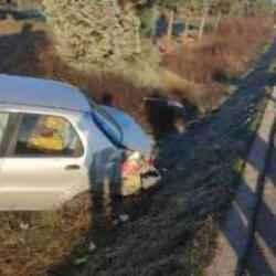 Manisa'da trafik kazası: 1 &ouml;l&uuml; 1 yaralı