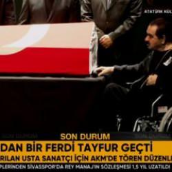 "O arabeskin prensiydi" İbrahim Tatlıses'ten Ferdi Tayfur i&ccedil;in duygulandıran konuşma