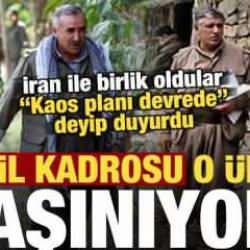 Kandil kadrosu o &uuml;lkeye taşınıyor, İran ile birlik oldular! 'Kaos planı' deyip duyurdu...