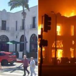 Eski halinden eser yok! İşte Los Angeles'ın yangından önceki ve sonraki görüntüleri...