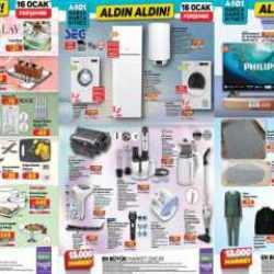 A101 16 Ocak akt&uuml;el &uuml;r&uuml;nler kataloğu: Pil, termosifon, &ccedil;erezlik, bebek yatağı, spor &ccedil;antası, ampul...