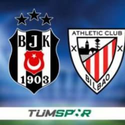 Beşiktaş-Athletic Bilbao maçı şifresiz mi? İlk 11'ler belli oldu