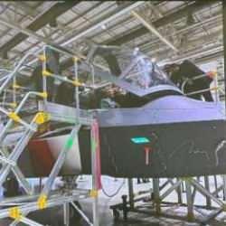 KAAN savaş uçağının ikinci prototipi, ilk kez görüntülendi