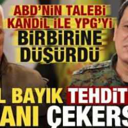 Son dakika haberi: ABD talep etti, Kandil ile PKK/YPG birbirine girdi! 