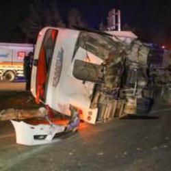 Son dakika: Uşak'ta feci kaza: 28 yaralı