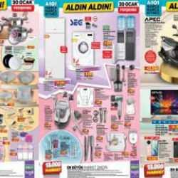 A101 30 Ocak aktüel ürünler kataloğu! Tartı, karyola, yatak, klozet takımı, oyun halısı, elbise askısı...