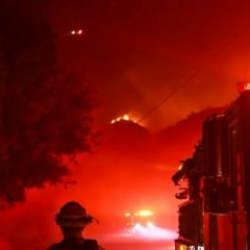 ABD’de yangın kontrol altına alınamadı...  3 bin hektar alan daha kül oldu!