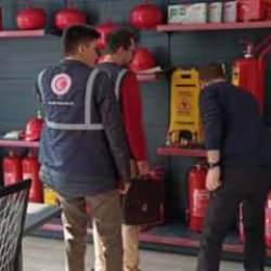 Fahiş fiyata yangın tüpü satan 10 iş yeri hakkında işlem yapıldı
