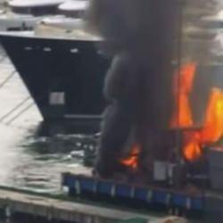 Pendik marinada yangın paniği