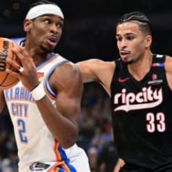 Shai Gilgeous-Alexander alev aldı! NBA'de Thunder, Blazers'a rahat geçti