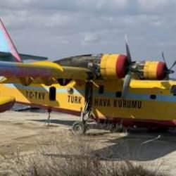 Su alırken batan u&ccedil;ak aylardır karada bekliyor